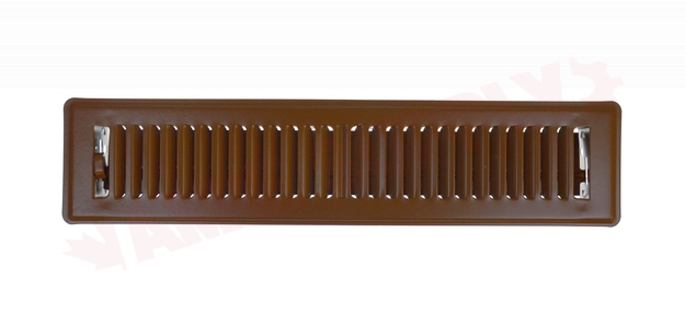 Photo 2 of RG0189 : Imperial Louvered Floor Register, 2-1/4 x 14, Brown