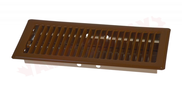 Photo 1 of RG0257 : Imperial Louvered Floor Register, 4 x 12, Brown