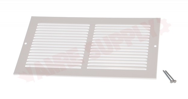 Photo 1 of RG0385 : Imperial Sidewall Grille, 12 x 6, White