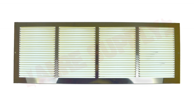 Photo 2 of RG0518 : Imperial Sidewall Grille, 24 x 8, Polished Brass