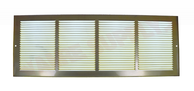 Photo 3 of RG0518 : Imperial Sidewall Grille, 24 x 8, Polished Brass