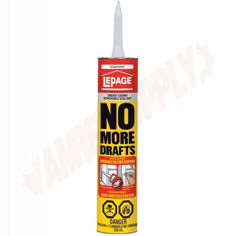 Photo 1 of 1732921 : LePage No More Drafts Removable Weather Stripping, 295mL