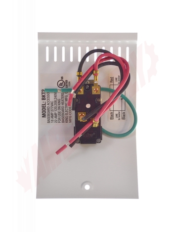 Photo 3 of BKT2BW : King Electric K Series Baseboard Heater Thermostat Built-In Kit, DPST