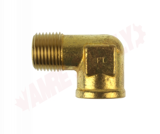 Photo 2 of 116-D : Fairview 1/2 FPT x 1/2 MPT Brass Forged 90° Street Elbow