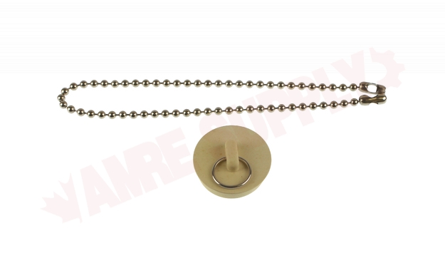 Photo 1 of ULN500 : Master Plumber 1-1/2 Rubber Bath Plug With Chain