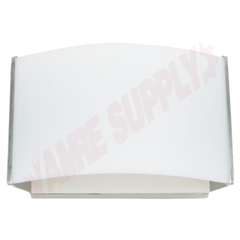 Photo 1 of 65839 : Standard Lighting LED Wall Sconce, Single, Brushed Nickel, 4000K, Frosted Acrylic, 10W