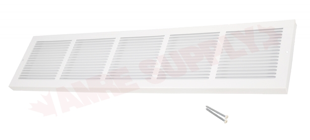 Photo 1 of RG0095 : Imperial Return Air Baseboard Grille, 30 x 6, White