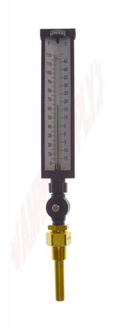 Photo 2 of TIM102A : Winters TIM Industrial 9IT Thermometer, 3-1/2, Aluminum, 0-120°F