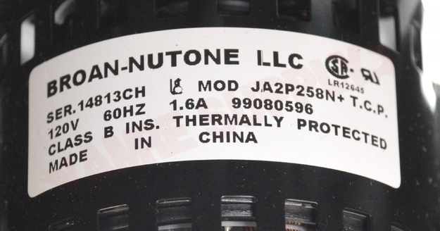 Photo 20 of 510N : Broan Nutone Room-to-Room Exhaust Fan, 10, 380 CFM