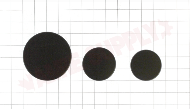Photo 5 of WPW10479988 : Whirlpool Range Surface Burner Caps, Black