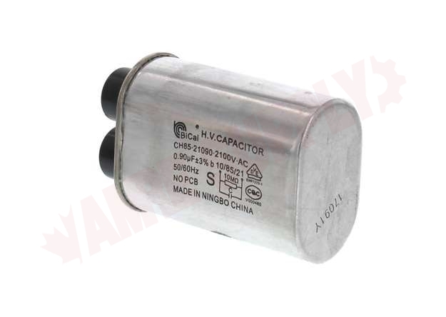 Photo 2 of W10345331 : Whirlpool Microwave High Voltage Capacitor