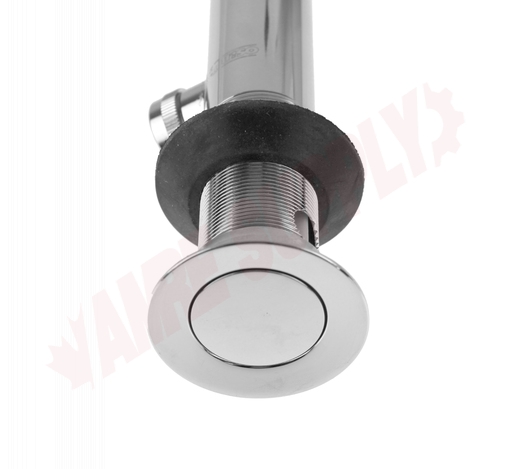 Photo 6 of 3698P-CP : OS&B 1-1/4 x 8 Mechanical Pop-Up Bathroom Sink Drain, With Overflow, Chrome