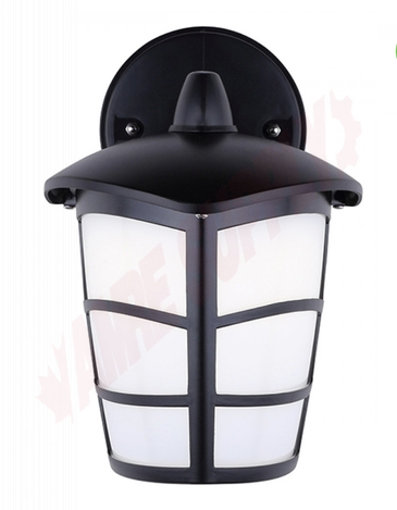 Photo 1 of BRWL-POR12T-N-BK : Canarm Outdoor LED Lantern, Black, 7W, 3000K