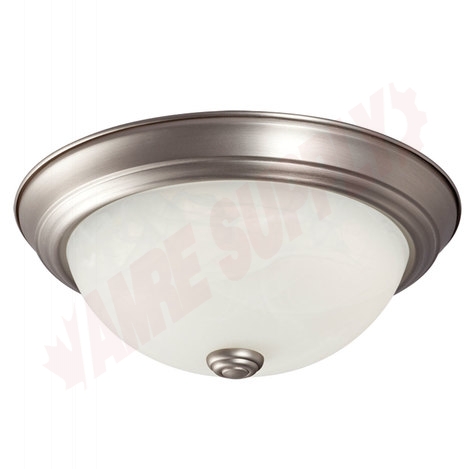 Photo 1 of L625031PT010A1 : Galaxy 11 Flush Mount, Pewter, Marbled Glass, 12W LED Included