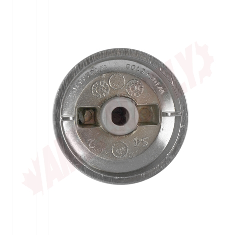 Photo 9 of W10246106 : Whirlpool W10246106 Range Burner Control Knob, Stainless