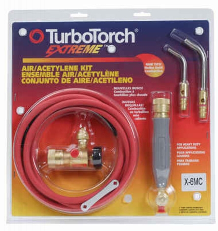 Photo 1 of 0386-0339 : TurboTorch X-6MC Air Acetylene Torch Kit