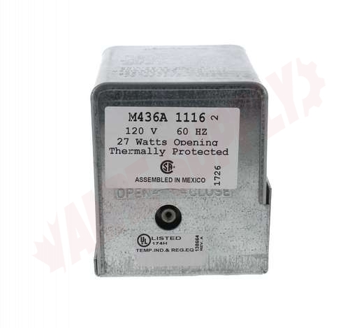 Photo 3 of M436A1116 : Honeywell Foot Mounted Damper Actuator, Spring Return, Two Position, 20 in-lb, 120V, 40 Second Run Time, for Series 40 and 80 Circuits