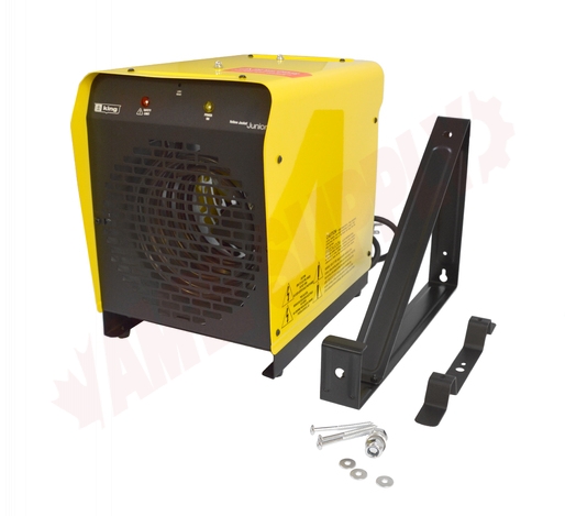 Photo 1 of PSH2440TB : King Electric Yellow Jacket Junior Portable Shop Heater, 3750W