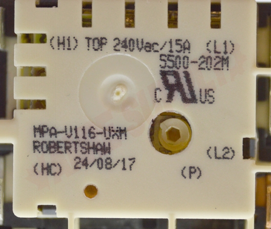 Photo 8 of 5500-202 : Robertshaw 5500-202 Universal Range Surface Element Switch