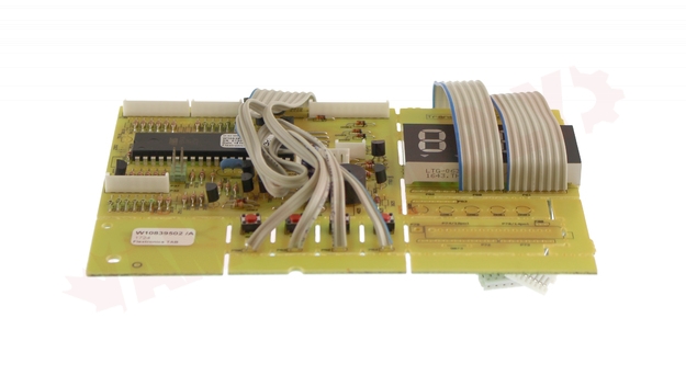 Photo 4 of W10892029 : Whirlpool Microwave Electronic Control Board