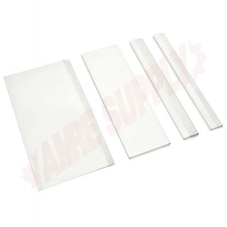 Photo 1 of 101408000 : Slant Fin Fine Line 30 Baseboard Heater 14 Filler Sleeve Set, White, 3/Piece