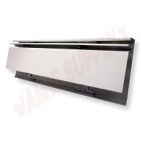 Photo 1 of 101403080 : Slant Fin Fine Line 30 Baseboard Heater Steel Cabinet, White, 8'