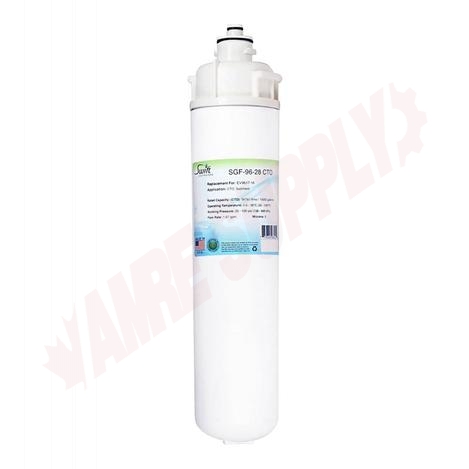Photo 1 of SGF-96-28CTO : Swift Green Refrigerator Water Filter, Everpure EV9617-16 Replacement