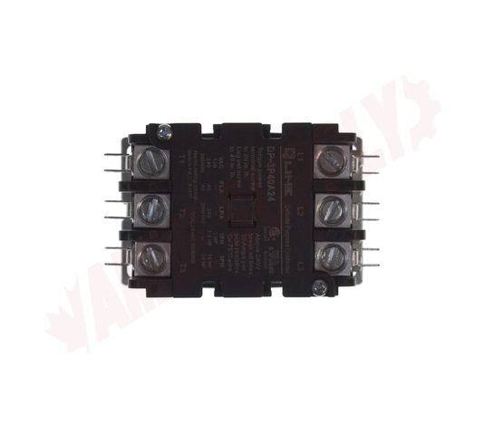 Photo 10 of DP-3P40A24 : Definite Purpose Magnetic Contactor, 3 Pole 40A 24V, Box Lug Type