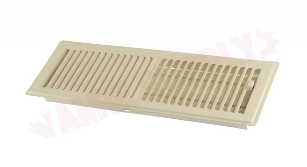 Photo 1 of RG0280 : Imperial Louvered Floor Register, 4 x 14, Almond