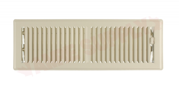 Photo 2 of RG0280 : Imperial Louvered Floor Register, 4 x 14, Almond