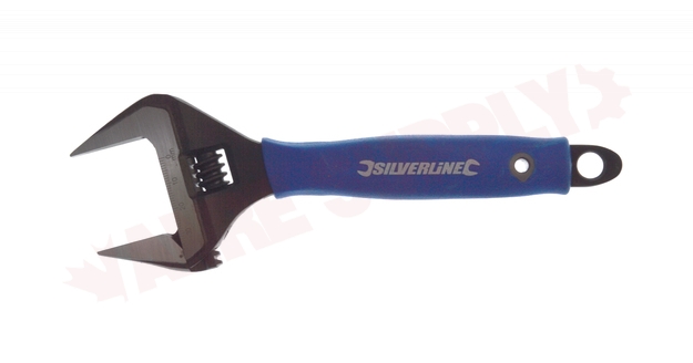 Photo 3 of 408442 : Silverline Wide Jaw Adjustable Wrench, 8