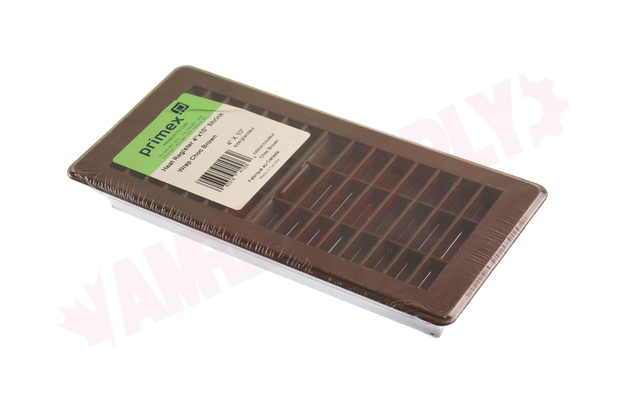 Photo 1 of HR410-06 : Primex Floor Register, 4 x 10, Chocolate Brown