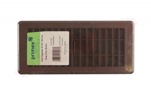 Photo 2 of HR410-06 : Primex Floor Register, 4 x 10, Chocolate Brown