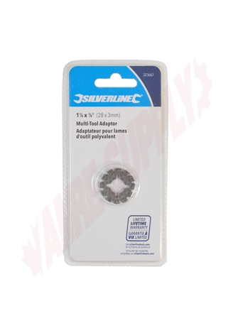 Photo 2 of 323667 : Silverline Multi-Tool Saw Blade Adapter, 1-1/8 x 1/8