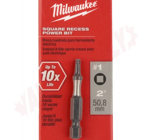 Photo 5 of 48-32-4471 : Milwaukee #1 Square Recess Shockwave 2 Power Bit