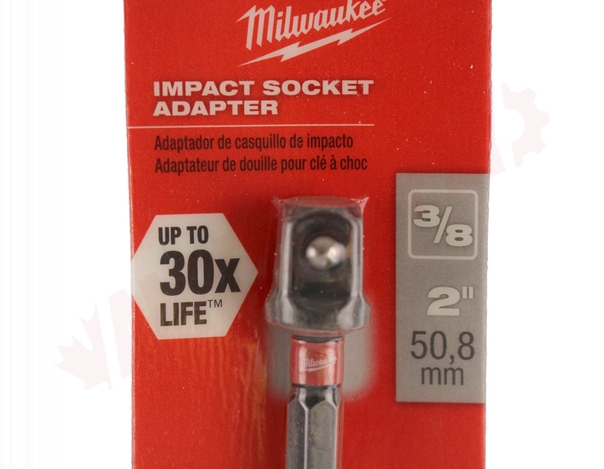 Photo 5 of 48-32-5031 : Milwaukee 1/4 Hex Shank to 3/8 Socket Adapter