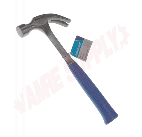 Photo 1 of 244339 : Silverline Claw Hammer, Rubber Grip, 20oz
