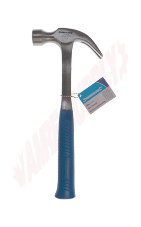 Photo 2 of 244339 : Silverline Claw Hammer, Rubber Grip, 20oz