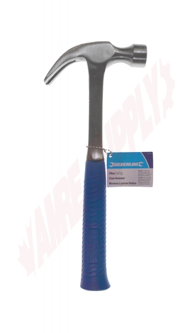 Photo 3 of 244339 : Silverline Claw Hammer, Rubber Grip, 20oz