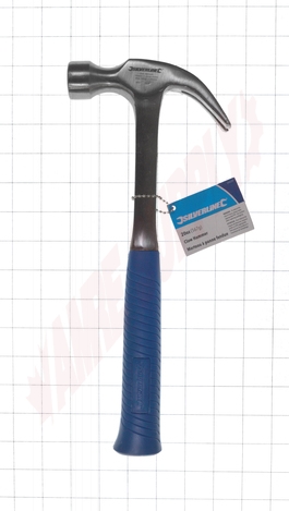 Photo 6 of 244339 : Silverline Claw Hammer, Rubber Grip, 20oz