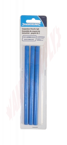 Photo 3 of 174637 : Silverline Carpenter Pencils, 3/Pack
