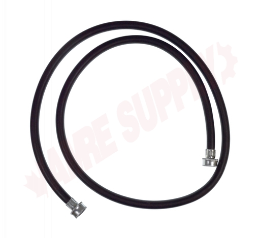 Photo 3 of 3806FFB2 : Supco 3806FFB2 Washer Fill Hose Set, Black Rubber, 2 Pieces, 72