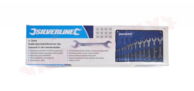 Photo 3 of 751636 : Silverline Double Ended Wrench Set, 12 Piece
