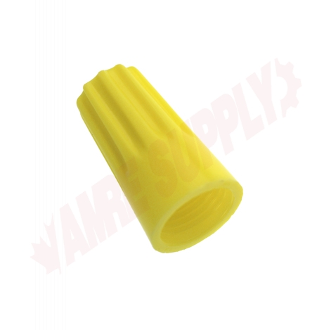 Photo 2 of P-WC-YELLOW : WiringPro 22-10 Twist-On Wire Connector, Yellow, Thermoplastic, 50/Package