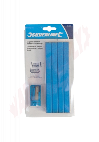 Photo 3 of 396530 : Silverline Carpenter Pencils, with Sharpener, 12/pack