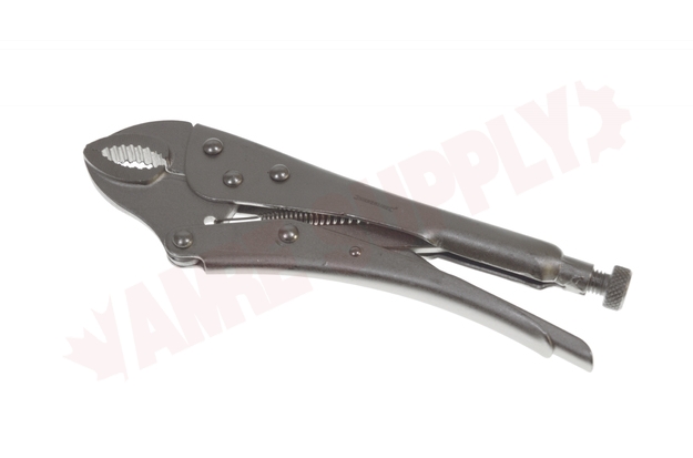 Photo 1 of 604023 : Silverline Self-Locking Curved Jaw Pliers, 9