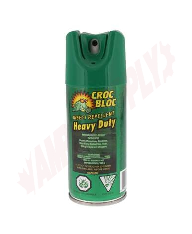 Photo 1 of 12435 : Croc Bloc Heavy Duty Aerosol Insect Repellent, 28% DEET, 150g