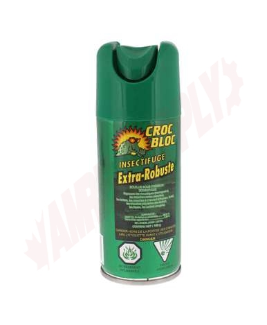 Photo 5 of 12435 : Croc Bloc Heavy Duty Aerosol Insect Repellent, 28% DEET, 150g