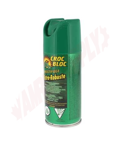 Photo 6 of 12435 : Croc Bloc Heavy Duty Aerosol Insect Repellent, 28% DEET, 150g
