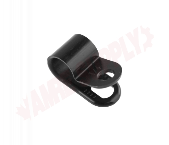 Photo 2 of P-CCB1/4 : WiringPro 1/4 Nylon Cable Clamp, Black, 100/Package
